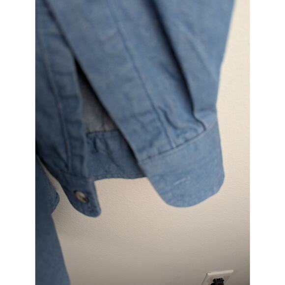 Ashland Mens shirt Sz XL Denim/Chest to 56"Length 35" Sleeve 24.5"Cuff 9  GUC - Picture 5 of 9